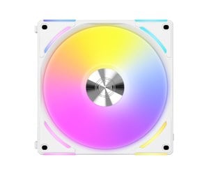 Kabinettvifte - Lian Li UNI FAN AL140 V2 - Kabinettvifte - 140mm - Hvit med RGB-lys - 27 dBA - UF-AL140V2-1W