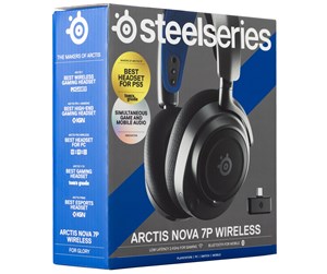 Hodetelefoner - SteelSeries Arctis Nova 7P - Svart - 61559