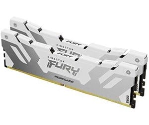 RAM - Kingston FURY Renegade DDR5-6000 - 32GB - CL32 - Dual Channel (2 pcs) - Intel XMP - Hvit - KF560C32RWK2-32