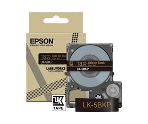 Papir, Fotopapir & Etiketter - Epson LabelWorks LK-5BKP - C53S672095