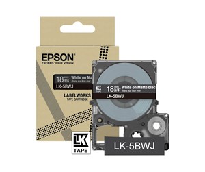 Papir, Fotopapir & Etiketter - Epson LabelWorks LK-5BWJ - C53S672083