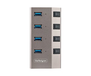 USB-hub - StarTech.com 5G4AIBS-USB-HUB-EU USB-hub - 4 porter - Grå - 5G4AIBS-USB-HUB-EU