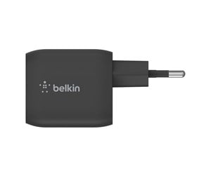 Mobil - Adaptere og ladere - Belkin BOOST CHARGE PRO power adapter - PPS and GaN technology - 2 x USB-C - 45 Watt - WCH011VFBK