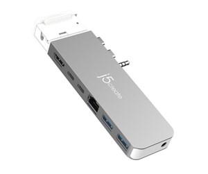 Dokkingstasjon - j5create JCD395 - docking station - USB4 x 2 - HDMI USB4 - GigE - JCD395-N