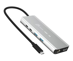 Dokkingstasjon - j5create USB4 8K Multi-Port Hub - JCD403-N