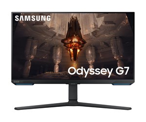 Skjerm - 28" Samsung Odyssey G7 S28BG700EU - 3840x2160 - 144Hz - IPS - DisplayHDR 400 - LS28BG700EPXEN