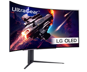 Skjerm - 44.5" LG UltraGear 45GR95QE-B - 3440x1440 - 240Hz - OLED - 45GR95QE-B