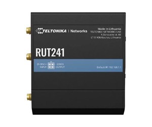 Ruter - Teltonika RUT241 Industrial Cellular Router 4G LTE Wi-Fi (RUT241010000) - Wireless router N Standard - 802.11n - RUT241010000