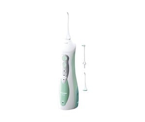 Elektrisk tannbørste - Panasonic Elektrisk tannbørste EW1313 - oral irrigator - white/green - EW1313G303