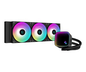 Prosessor-kjøler - DeepCool LS720 SE - Black - CPU Vannkjøling - Max 33 dBA - R-LS720-BKAMMM-G-1