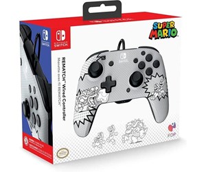 Spill - Tilbehør - PDP Rematch (Comic Mario) - Controller - Nintendo Switch - 0708056069698