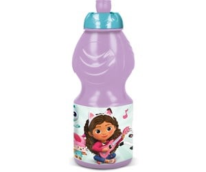 Skoleutstyr - Euromic GABBY'S DOLLHOUSE sports water bottle 400ml - NEW - 088808719-21232