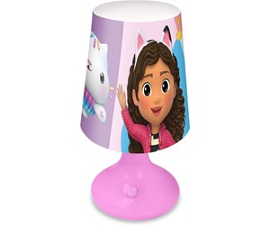 Barnelamper - Euromic GABBY'S DOLLHOUSE Table lamp pink (in window box) - 033742600