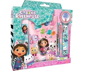 Skoleutstyr - Euromic GABBY'S DOLLHOUSE Diary w/magic ink pen gift box - 033704480