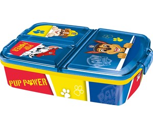 Skoleutstyr - Euromic PAW PATROL multi compartment sandwich box - NEW - 088808735-74620