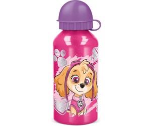 Skoleutstyr - Euromic Paw Patrol Girl water bottle aluminum 400ml - NEW - 088808717-74534