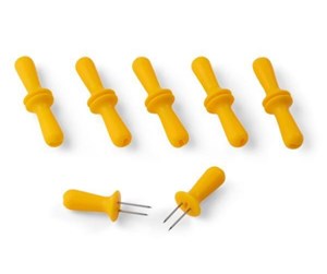 Kjøkkenredskaper - Funktion Corn forks 12 pcs. yellow - 139760