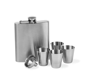 Kjøkkentilbehør - Funktion Pocket flask set 200 ml Steel - 13997