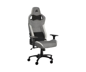 Gamingstol - Corsair T3 RUSH - gaming chair - fabric - grey white Gamingstol - Stoff - Opptil 120 kg - CF-9010058-WW