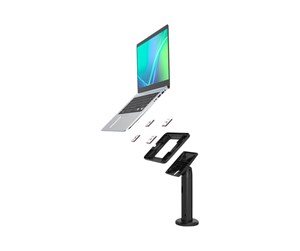 Veggmontering, AV-braketter & AV-møbler - Compulocks Universal Invisible Mount Counter Stand 8" 100 x 100 mm - TCDP01SMP01B