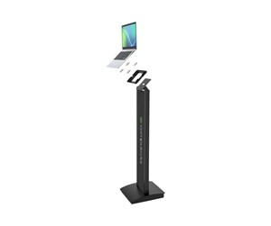 Veggmontering, AV-braketter & AV-møbler - Compulocks Universal Invisible Mount Brandable Floor Stand 100 x 100 mm - 140BSMP01B