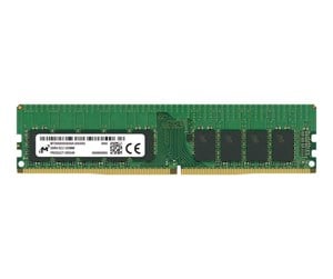 RAM - Crucial Micron - DDR4 - module - 16 GB - DIMM 288-pin - 3200 MHz / PC4-25600 - unbuffered - MTA18ASF2G72AZ-3G2R1R