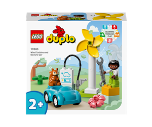 LEGO® - LEGO DUPLO 10985 Vindmølle og elbil - 10985