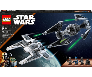 LEGO® - LEGO Star Wars 75348 Mandaloriansk Fang-stjernejager mot TIE Interceptor™ - 75348