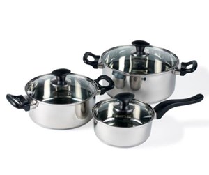 Gryter - Funktion Pot set 6 pieces Stainless steel - 200160