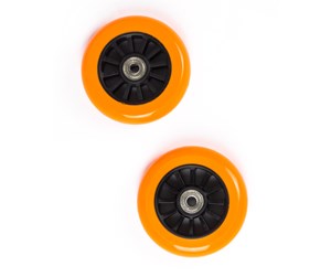 Utendørsleker - My Hood Set of Wheels 100 mm - Black/Orange - 505084