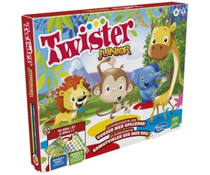 Brettspill & Puslespill - Hasbro Twister Junior (DK/NO) - F7478189