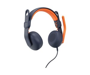 Hodetelefoner - Logitech Zone Learn On Ear Wired Headset for Learners USB-C - headphones with mic - replacement - 981-001367