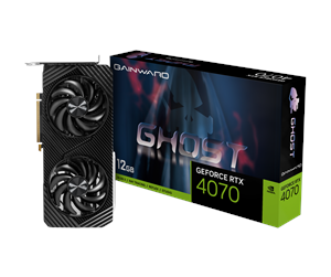 Grafikkort - Gainward GeForce RTX 4070 Ghost - 12GB GDDR6X RAM - Grafikkort - 471056224-3901