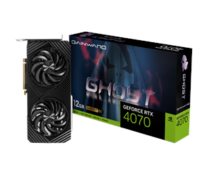 Grafikkort - Gainward GeForce RTX 4070 Ghost OC - 12GB GDDR6X RAM - Grafikkort - 471056224-3895