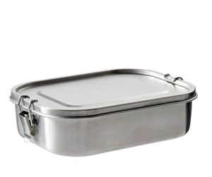 Kjøkkentilbehør - Funktion Lunch box 21.5x16.5x6 cm 18/8 steel - 229393