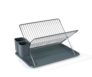 Rengjøring - Funktion Dish rack 43x32x24 cm grey - 241757