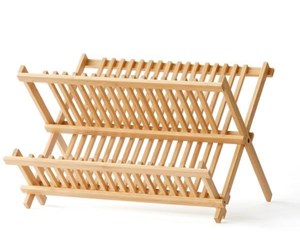 Rengjøring - Funktion Dish rack 42x35 cm bamboo - 246640