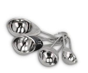 Andre kjøkkenapparater - Funktion Measuring spoon set 4 pcs. steel - 27971