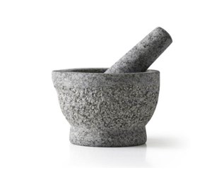 Kjøkkenredskaper - Funktion Mortar with pestle 10 cm Ø15.0 cm granite - 829396