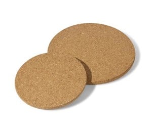 Kjøkkentilbehør - Funktion Trivet 2 round Ø17/22 cork - 980188