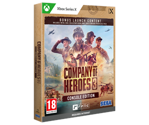 Spill - Company of Heroes 3 - Console Edition (Steelbook) - Microsoft Xbox Series X - Strategi - 5055277049714