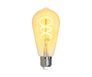 Smarthus - Deltaco SMART HOME - LED filament light bulb - shape: ST64 - E27 - 5.5 W - white light - 1800-6500 K - SH-LFE27ST64S