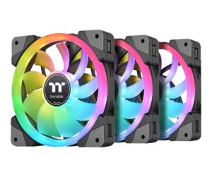 Kabinettvifte - Thermaltake SWAFAN EX12 RGB - Kabinettvifte - 120mm - Svart - CL-F143-PL12SW-A