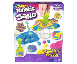 Byggesett - Kinetic Sand Squish N' Create - 6065527