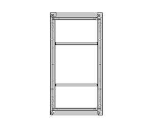 Veggmontering, AV-braketter & AV-møbler - Multibrackets M Pro Series OH55F/B/A-S 63 kg 55" 1186 x 560 - 7350105214752