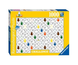 Puslespill - Ravensburger Challenge Puzzle Miffy 1000st. Gulv - 174751