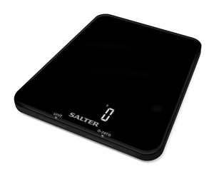 Kjøkkenvekt - Salter Kjøkkenvekt Phantom BLACK kitchen scale. Max 5 kg - 1180 BKDR