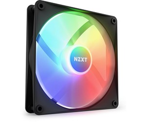 Kabinettvifte - NZXT F140 RGB Core - Black - Kabinettvifte - 140mm - Svart med RGB LED-lys - 35 dBA - RF-C14SF-B1