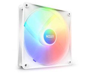 Kabinettvifte - NZXT F140 RGB Core - White - Kabinettvifte - 140mm - Hvit med RGB-lys - 35 dBA - RF-C14SF-W1