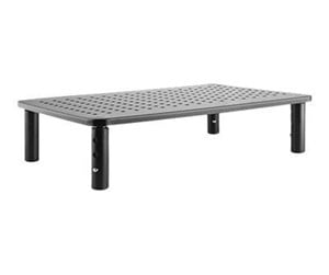 Veggmontering, AV-braketter & AV-møbler - Gembird Adjustable monitor stand (rectangle) 20 kg - MS-TABLE-01